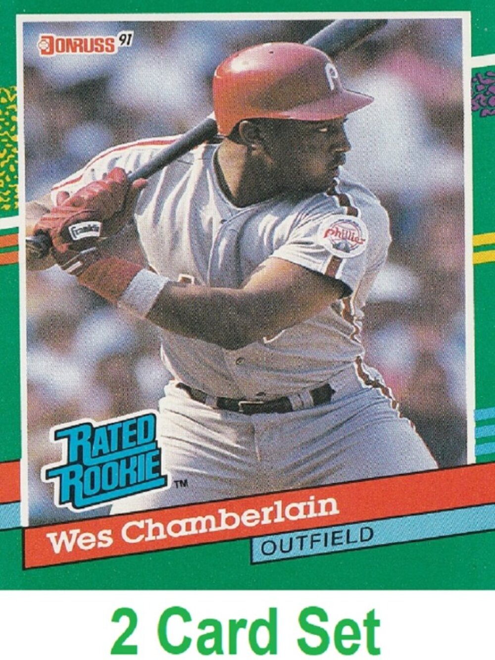 Wes Chamberlain Baseball Card Collection